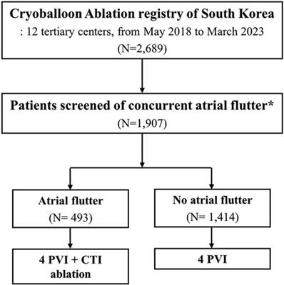 Association of typical atrial flutter and cavotricuspid isthmus ablation on clinical recurrence after cryoballoon ablation for atrial fibrillation